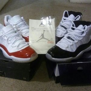 AUTHENTIC RETRO AIR JORDAN 11's