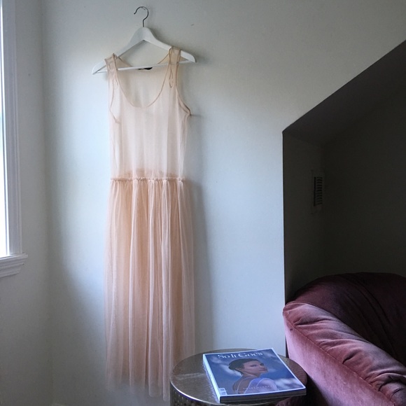 Tulle Midi Dress
