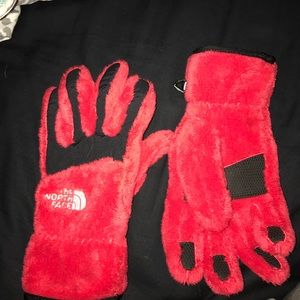 North face gloves