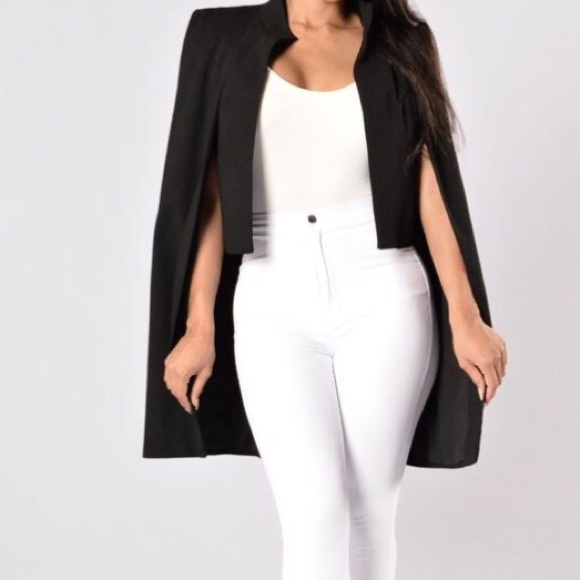 Black Blazer/Cape