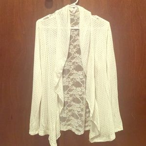 Lace cover up/cardigan