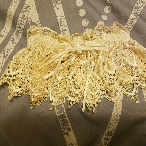 Beautiful garter belt from David's bridal