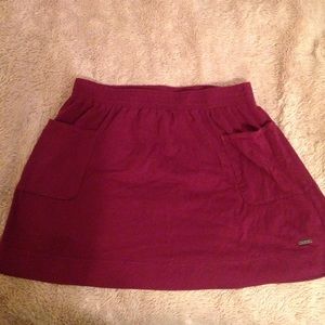 Dark purple roxy skirt