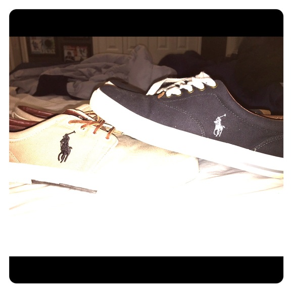 2 polo shoes by Ralph Lauren