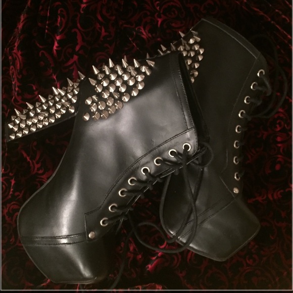 Jeffrey Campbell Shoes - Jeffrey Campbell Spiked Lita Booties
