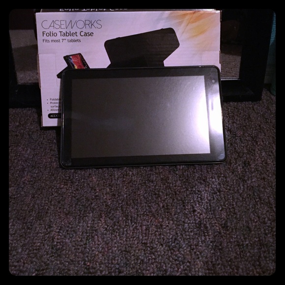 Folio tablet and case