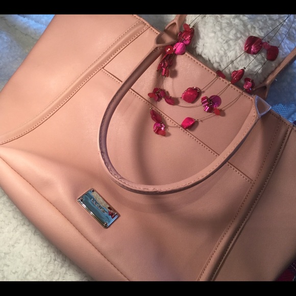 Nine West Handbags - Nine West Pretty Pink Tote !