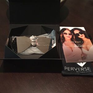 Perverse Toni Bologna Sunglasses Blush and Gold