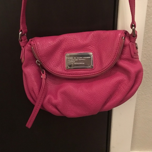 Marc by Marc Jacobs Pink Leather Crossbody