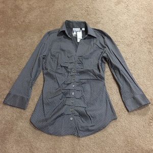 New York & Company Button Down Dress Shirt