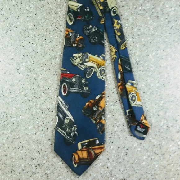 Vintage Classic Car Tie