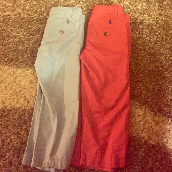 Boys Polo Ralph Lauren Pants(powder blue& salmon)