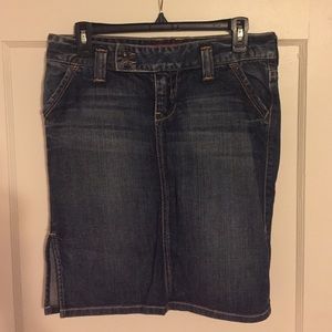 GUESS JEANS Denim pencil skirt