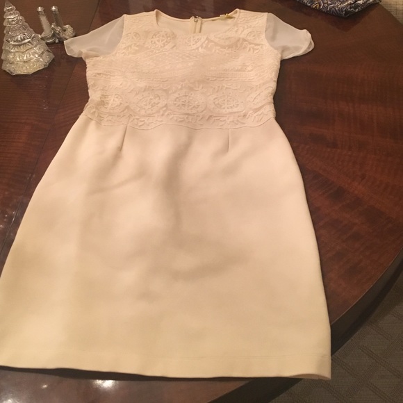 Gianni Bino Ivory dress size M