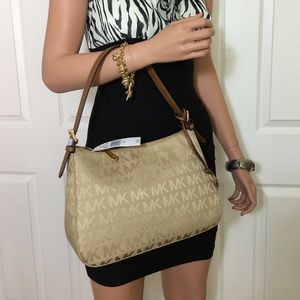 New Michael Kors Camel bag