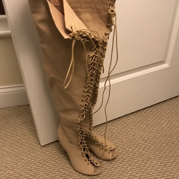 Thigh high boots