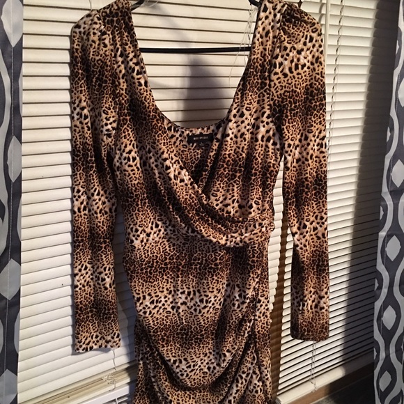 Cheetah mini dress