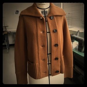 JCrew Brown Marino Wool Sweater