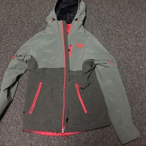 North face winter coat with removable liner