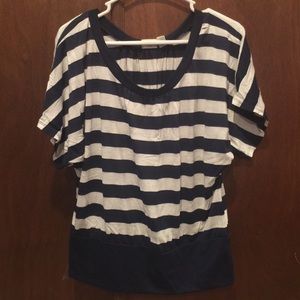 Striped women's blouse