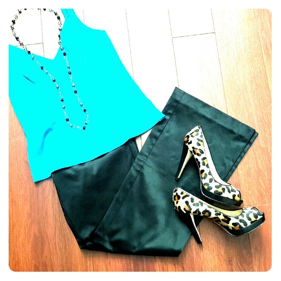 INC Black Satin Holiday Pants!!