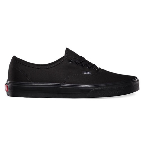 Black vans barely worn!