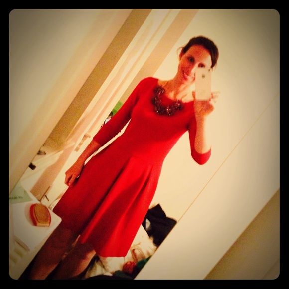 Banana Republic Red party dress🎄