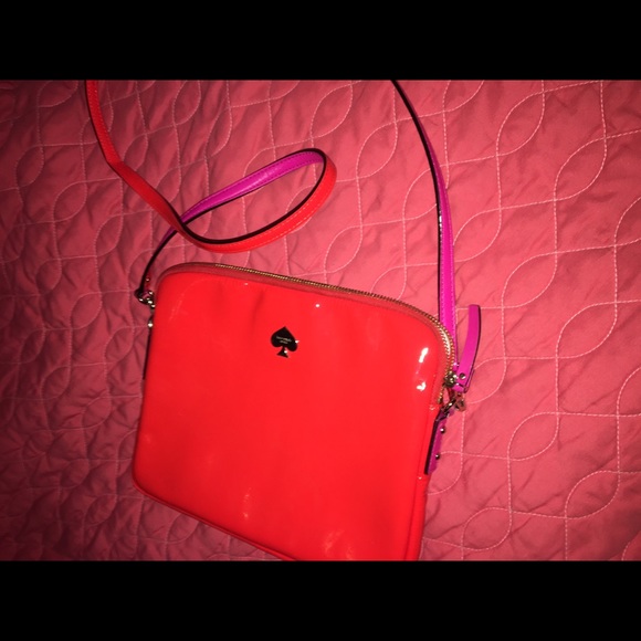 Kate spade authentic red crossbody