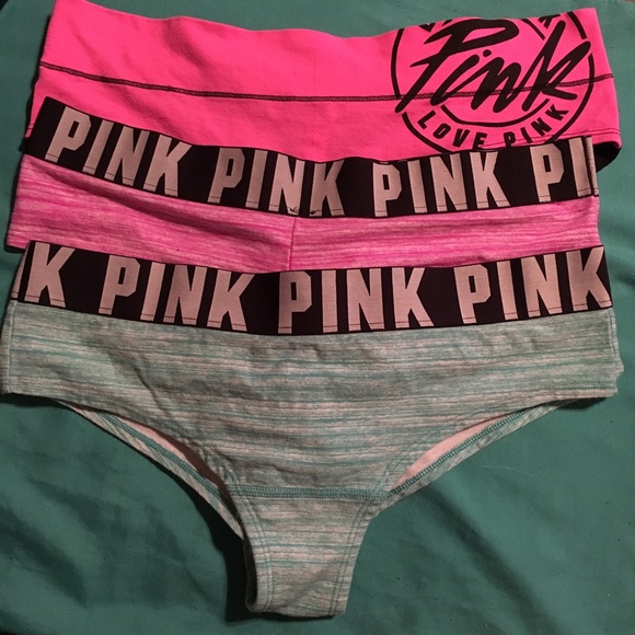 PINK cheekster panties bundle