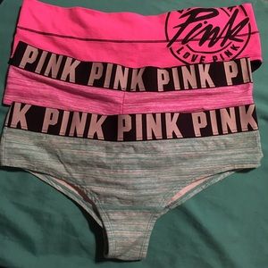 PINK cheekster panties bundle