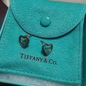 Tiffany heart earrings