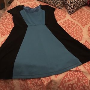 New York and Co Color Block Dress
