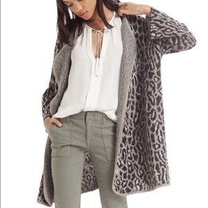 Joie Berit Leopard Sweater