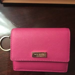Kate spade keychain wallet
