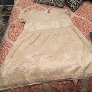 Ivory Lace Old Navy Dress