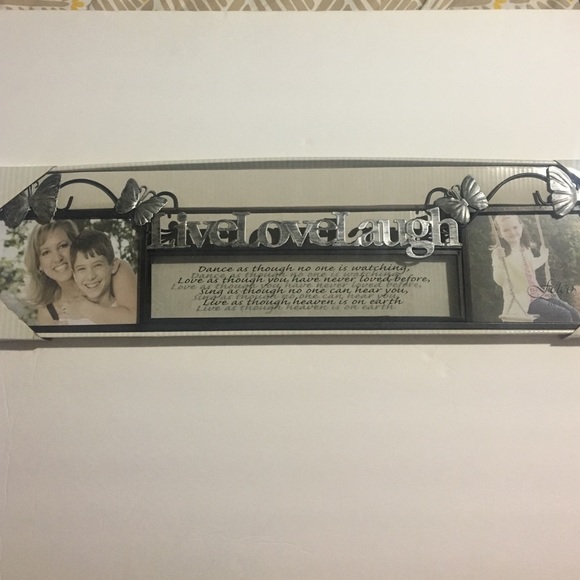Live Love Laugh decorative picture frame