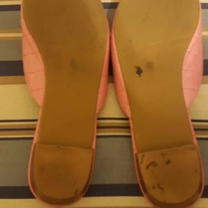 Pink shoes
