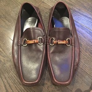 Authentic Bamboo Gucci Loafers