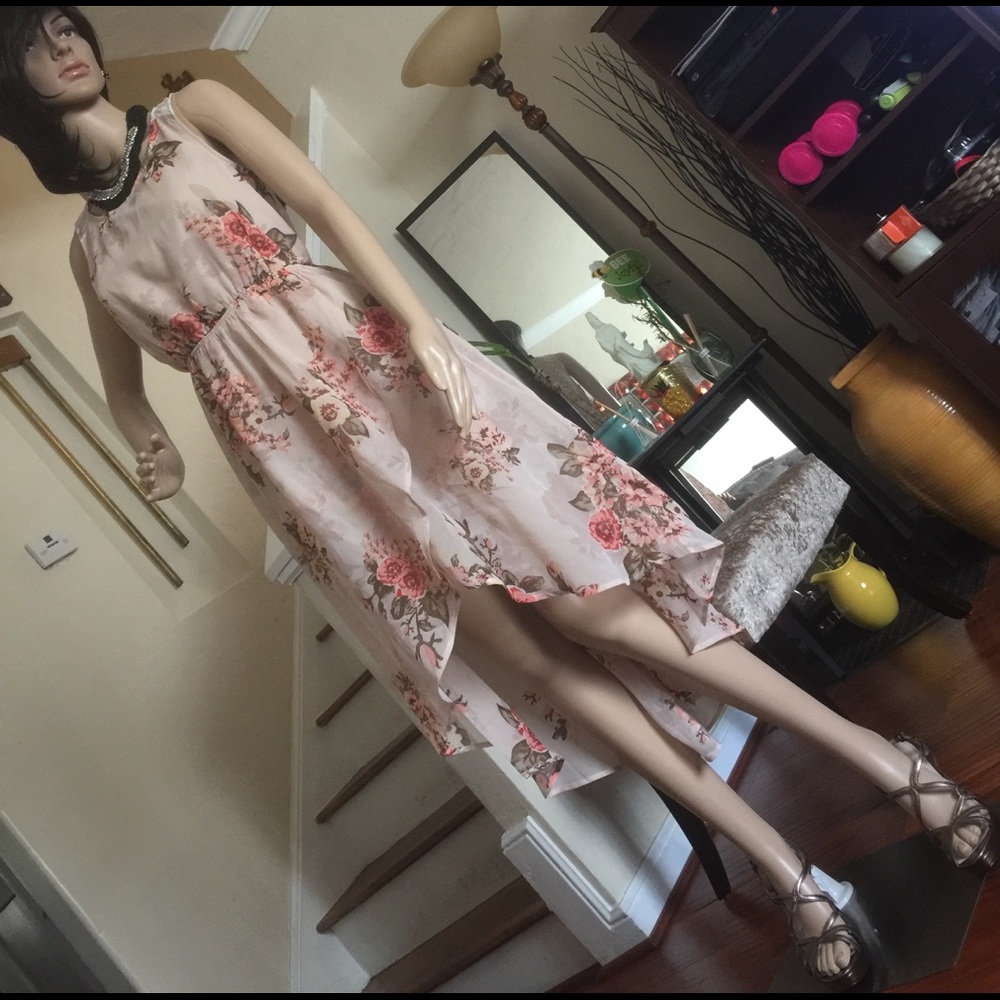 Forever 21 High & low Floral dress