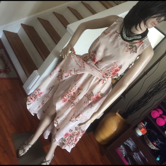 Forever 21 High & low Floral dress - Picture 8 of 8