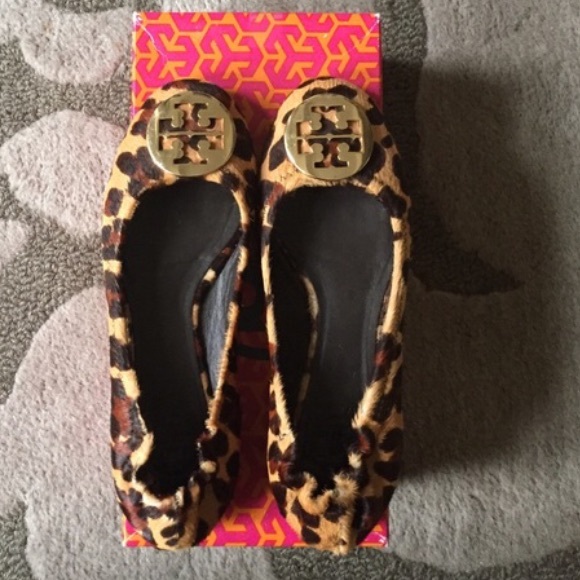 Tory Burch Leopard Flats