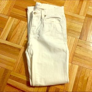 Madewell white jeans