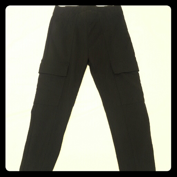 INC Petite Black Crop Leggings