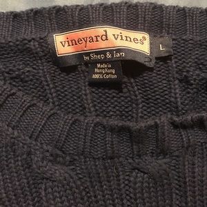 Vineyard vines large dark blue sweater