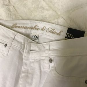 A&F flare high rise jeans