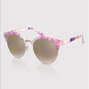 Taehler Perverse Sunglasses Floral/rose gold.