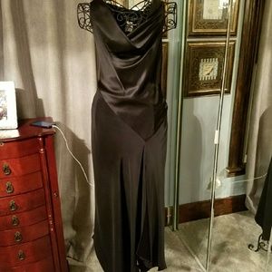 Black evening gown