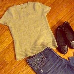 J. Crew, Cashmere, Short Sleeve Sweater, XS