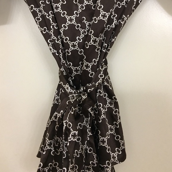 INC Size 2 Silk Tie Button Down Shirt - Picture 2 of 4