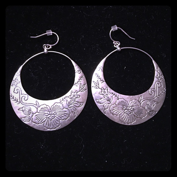 Flower Basket  Hoops from Silpada Designs!!!